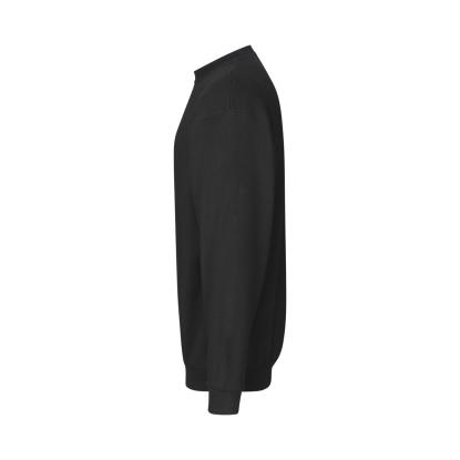 ID 0604 Klassisk sweatshirt, bomuld, sort