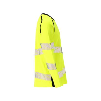 MASCOT ACCELERATE SAFE T-shirt, langærmet, hi-vis gul/sort