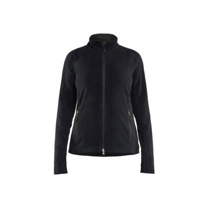 Blåkläder 4722 dame microfleece-jakke, sort