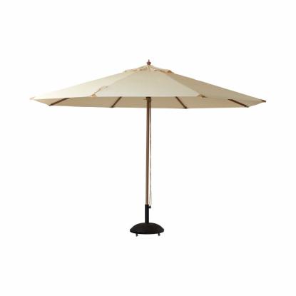 Cinas Lizzano parasol, gråhvid, olefin, Ø4 meter