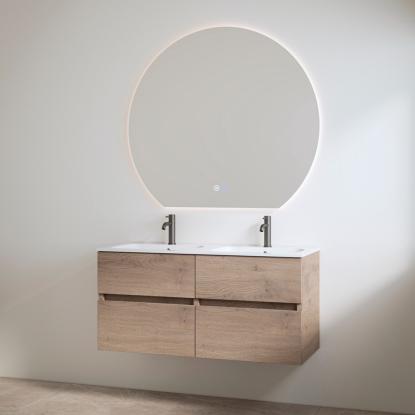 Best Design Bora One-Box møbelsæt med vask og hanehuller, træ, 120 cm