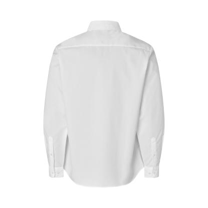 Seven Seas S66 Poplin skjorte med stretch, hvid