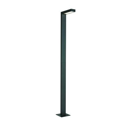 Norlys Asker LED lygtepæl, IP55, sort