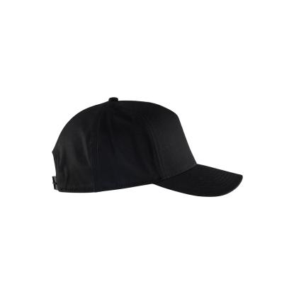 Blåkläder 2077 cap med stretch, sort - One size