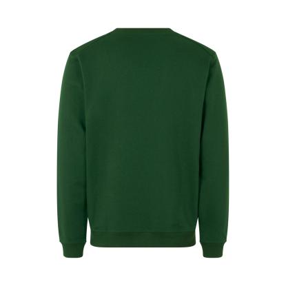 ID PRO Wear CARE 0380 sweatshirt, ubørstet, flaskegrøn