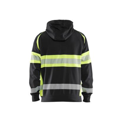 Blåkläder 3552 high vis hættetrøje, sort/hi-vis gul