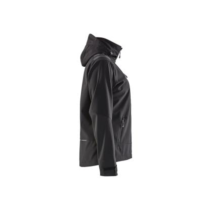 Blåkläder 4719 dame softshell jakke, sort