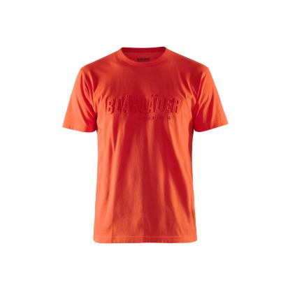 Blåkläder 3531 t-shirt 3D, orangerød