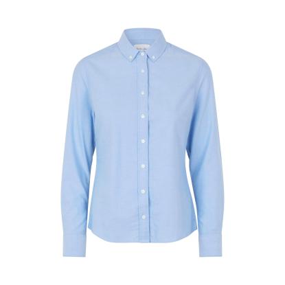 Seven Seas S62 Oxford skjorte, modern, dame, lys blå