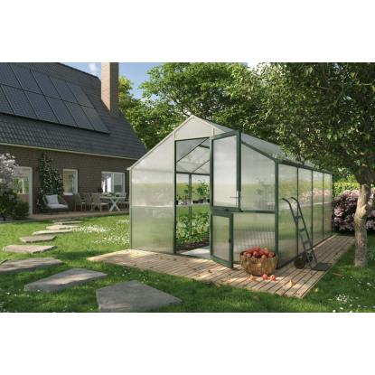 KGT Nelke IV drivhus, grangrøn, 12,74 m²