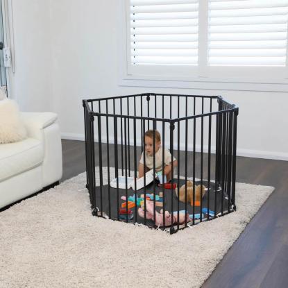 Dreambaby Discovery kravlegård, sort