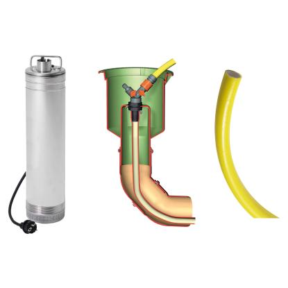 4RAIN pumpesæt til vandtank inkl. pumpe, slange og vandslangeboks til regnvandstank