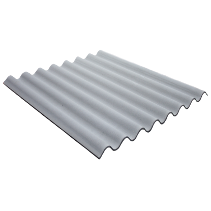 Swisspearl profil 5 fibercementbølgeplade, FK, naturgrå
