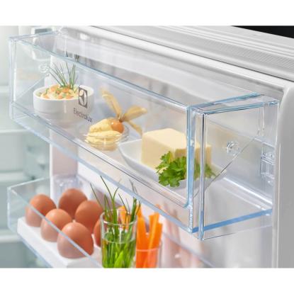 Electrolux 600 TwinTech NoFrost integreret kølefryseskab ENT6NE18S, 195 + 62 liter