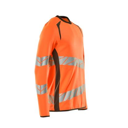 MASCOT ACCELERATE SAFE sweatshirt, hi-vis orange/mørk antracit