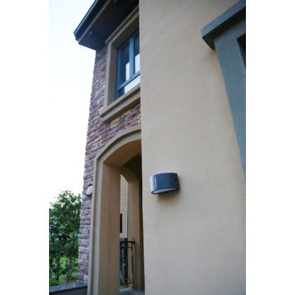 LUTEC BONN udendørs væglampe, up/down, B24,9 cm, E27, IP54, mørk grå