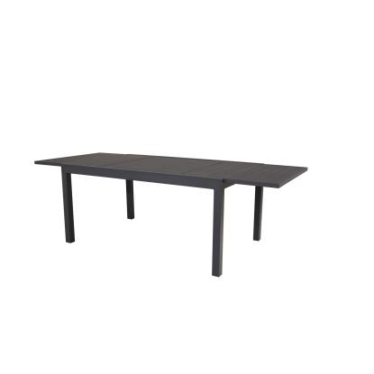 Venture Design Marbella havebord, sort, 100 x 160/240 cm