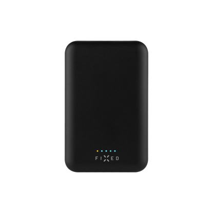 FIXED MagZen trådløs powerbank, 6000 mAh, sort
