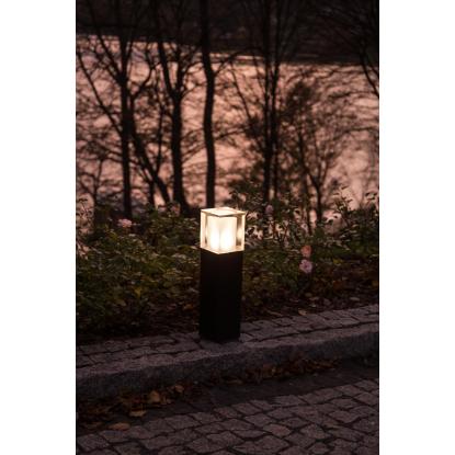 Norlys Arendal LED pullert, lille, sort, IP65
