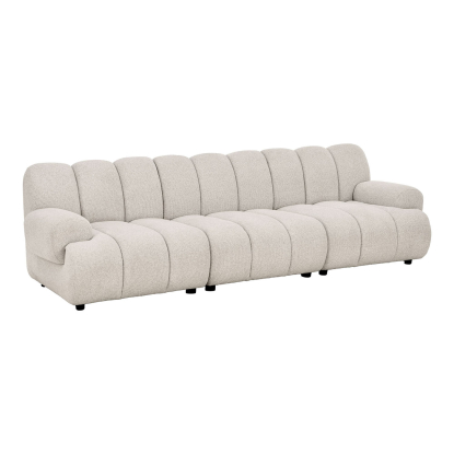 Taza 3,5 personers modulsofa, sand