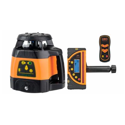 geo-FENNEL FLG 245HV-GREEN rotationslaser med FR 77-MM Tracking modtager