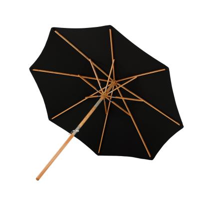 Venture Design Cerox parasol, natur/sort, Ø270 cm