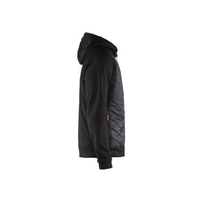 Blåkläder 3463 hybrid sweatshirt, sort/rød