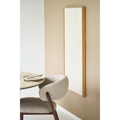 Victoria relief vægdekoration No. 2, beige, 60 x 120 cm