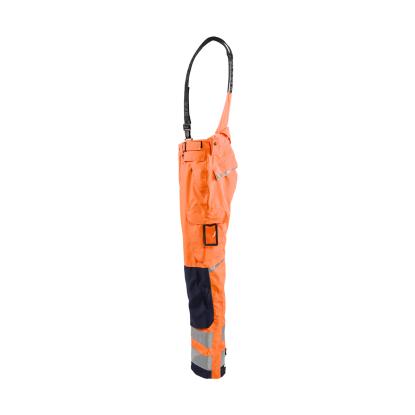 Blåkläder 1867 high vis skalbuks, hi-vis orange/marineblå
