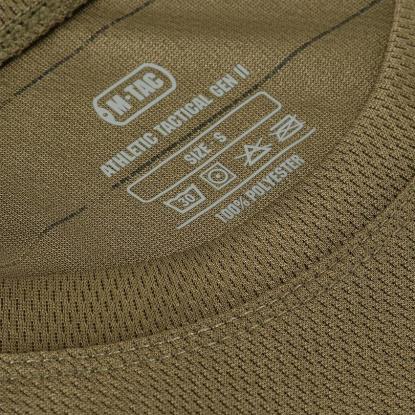 M-TAC Athletic Gen. II svedabsorberende T-shirt, olive