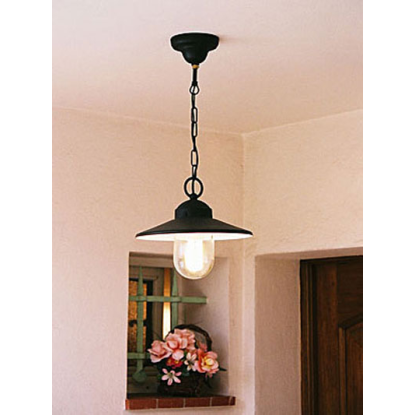 Norlys Karlstad loftlampe, E27, IP55, galvaniseret