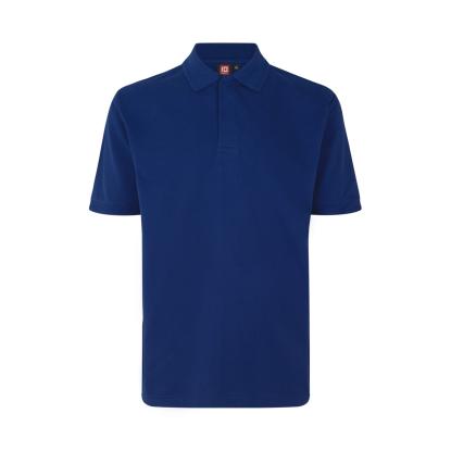 ID PRO Wear 0330 poloshirt med trykknap, kongeblå