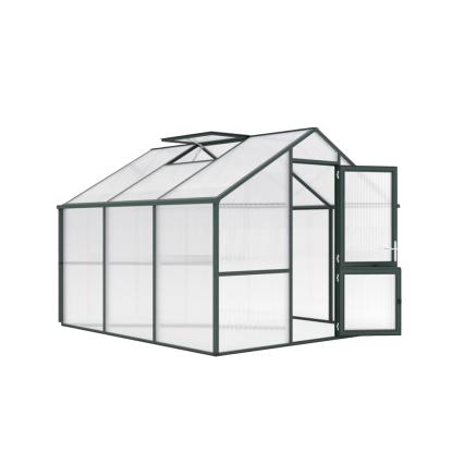 KGT Nelke III drivhus, grangrøn, 9,59 m²