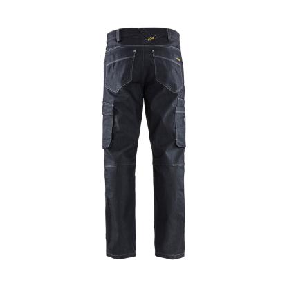 Blåkläder 1439 service buks denim stretch, marineblå