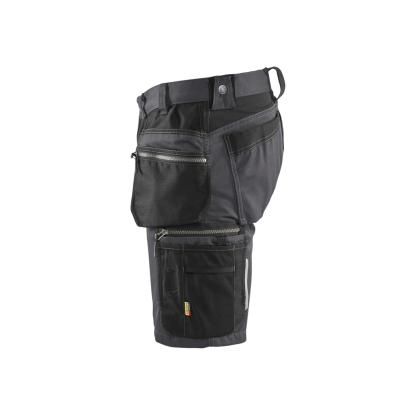 Blåkläder 1598 håndværker shorts med stretch, mellemgrå/sort