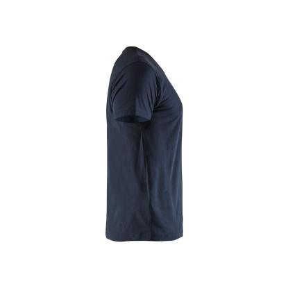 Blåkläder 3360 t-shirt v-udskæring, mørk marineblå