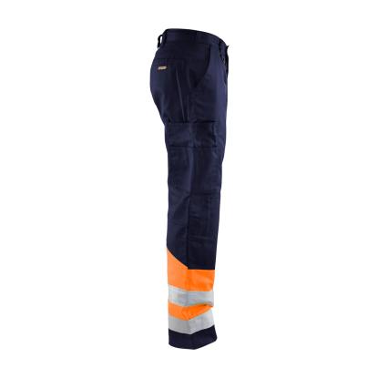 Blåkläder 1564 high vis buks, marineblå/hi-vis orange