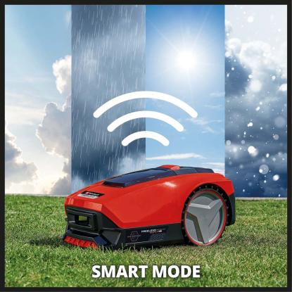 Einhell FREELEXO SMART 750 robotplæneklipper med batteri og ladestation, 750 m²
