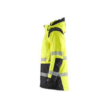 Blåkläder 4457 high vis vinterparkajakke, hi-vis gul/sort