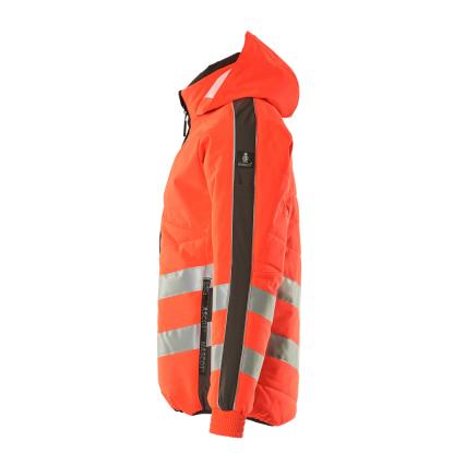 MASCOT SAFE SUPREME Dartford arbejdsjakke, hi-vis rød/mørk antracit