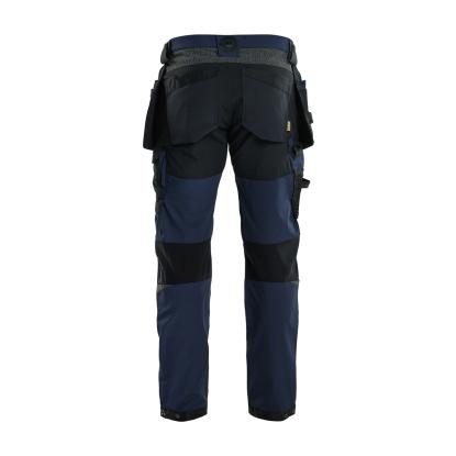 Blåkläder 1522 håndværker buks 4-vejs stretch, mørk marineblå/sort