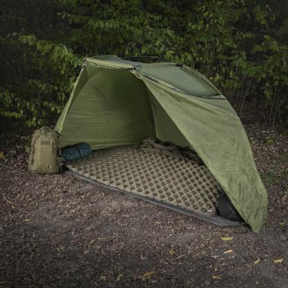 M-TAC oppusteligt liggeunderlag, 195 x 120 x 5 cm, olive
