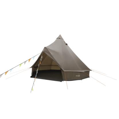 easy camp Vaulen Tipi til 7 personer, mørk sandfarve
