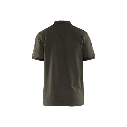 Blåkläder 3389 poloshirt, olivengrøn/sort