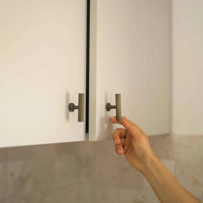 Beslag Design Portland knop, antik bronze
