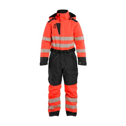 Blåkläder 6726 dame high vis vinterkedeldragt, hi-vis rød/sort