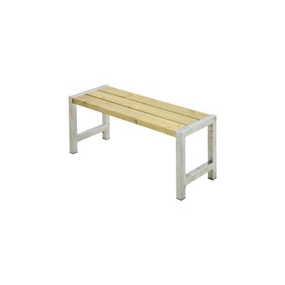 PLUS café plankebænk, trykimprægneret/nåletræ, 127 cm