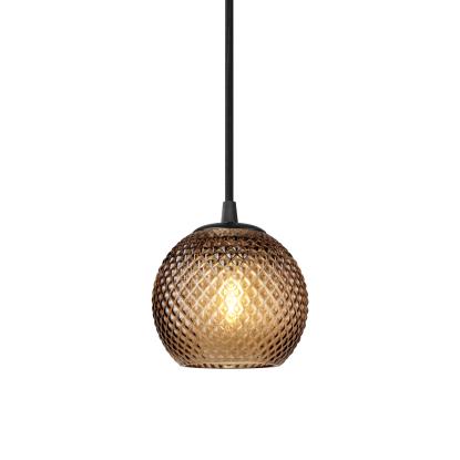 Halo Design Nobb Mini pendel, Ø12 cm, G9, amber