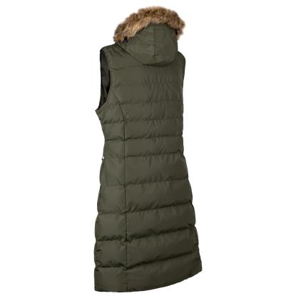 Trespass AUDREY GILET lang vest, dame, grøn