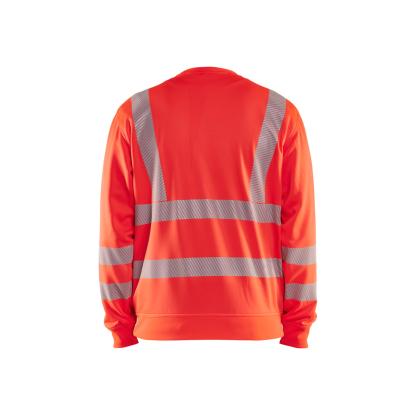Blåkläder 3562 high vis sweatshirt, hi-vis rød